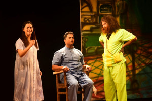 1st prize winning drama ' Kasale Ani Ghosale' by Atharva Ved, Altinho-Panaji in Konkani Drama Competition 